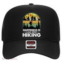 Happiness Is A Day Spent Hiking Scenic Views Gift Hat thumb 0