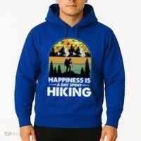 Happiness Is A Day Spent Hiking Scenic Views Gift Hoodie thumb 2