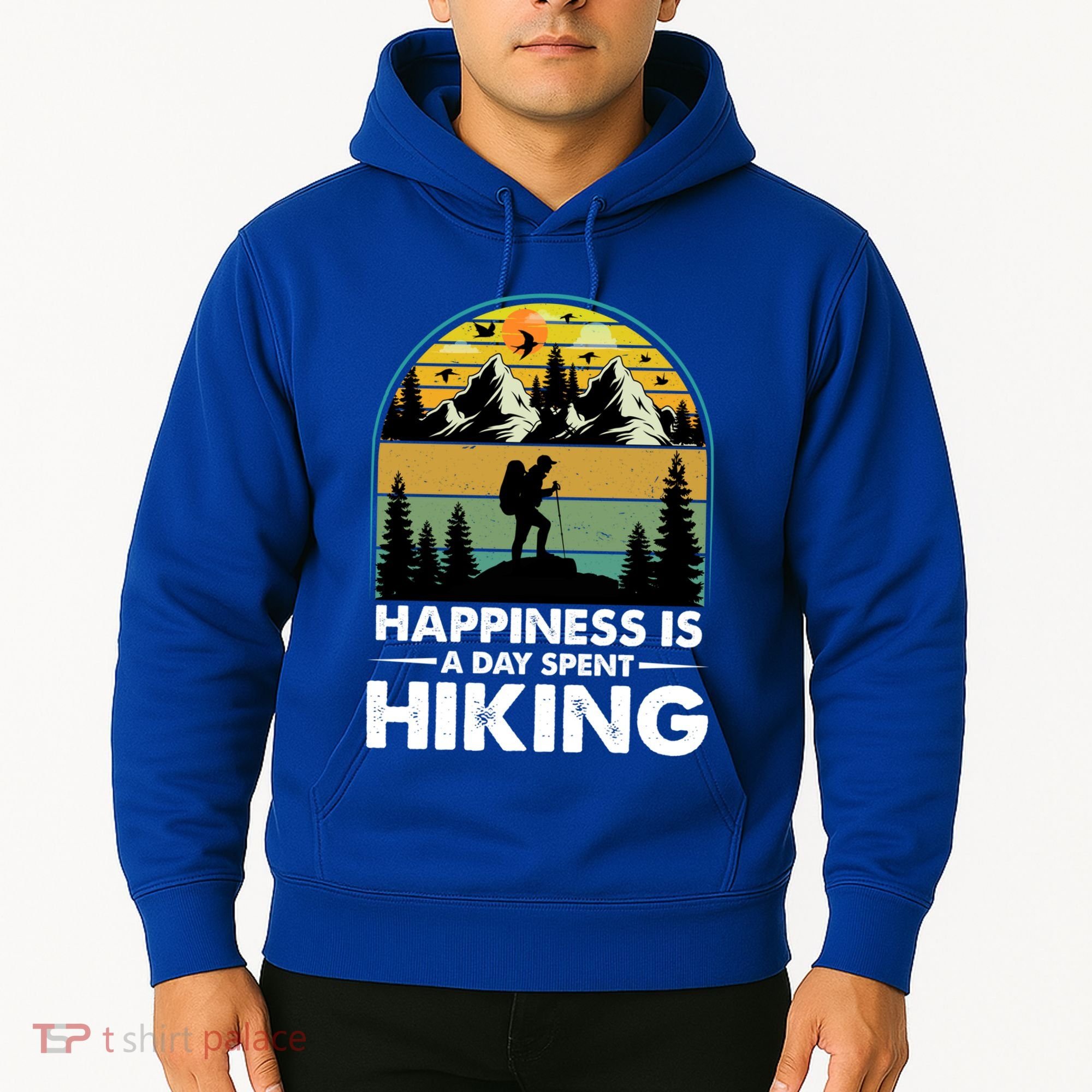 Happiness Is A Day Spent Hiking Scenic Views Gift Hoodie