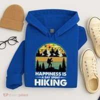 Happiness Is A Day Spent Hiking Scenic Views Gift Hoodie thumb 4