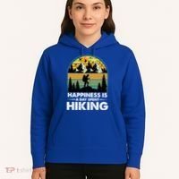 Happiness Is A Day Spent Hiking Scenic Views Gift Hoodie thumb 5