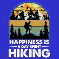 Happiness Is A Day Spent Hiking Scenic Views Gift Hoodie thumb 7