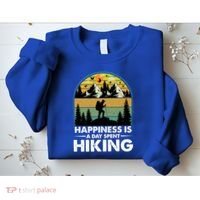 Happiness Is A Day Spent Hiking Scenic Views Gift Sweatshirt thumb 2