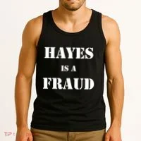 Hayes Is A Fraud Tank Top thumb 3