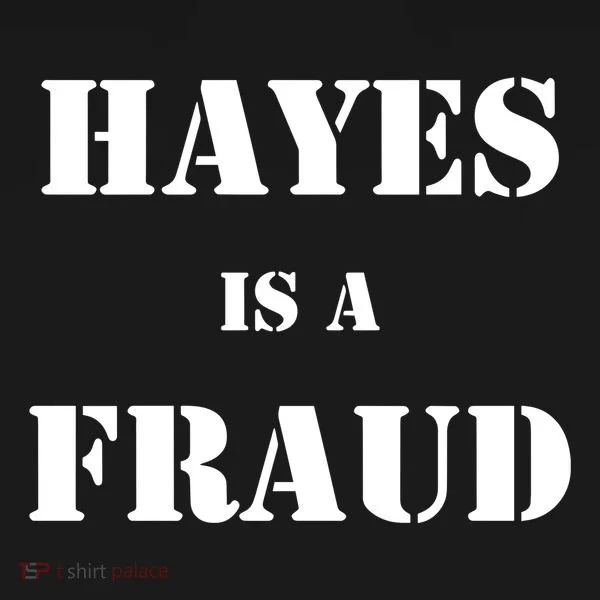 Hayes Is A Fraud Tank Top