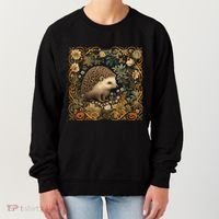 Hedgehog In A Forest William Morris Style Women's Sweatshirt thumb 0