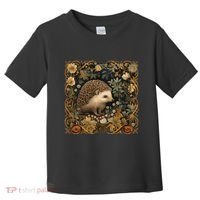 Hedgehog In A Forest William Morris Style Toddler T-Shirt thumb 0