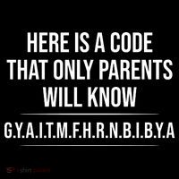 Here Is A Code That Only Parents Will Know Funny Letter Bucket Hat thumb 4