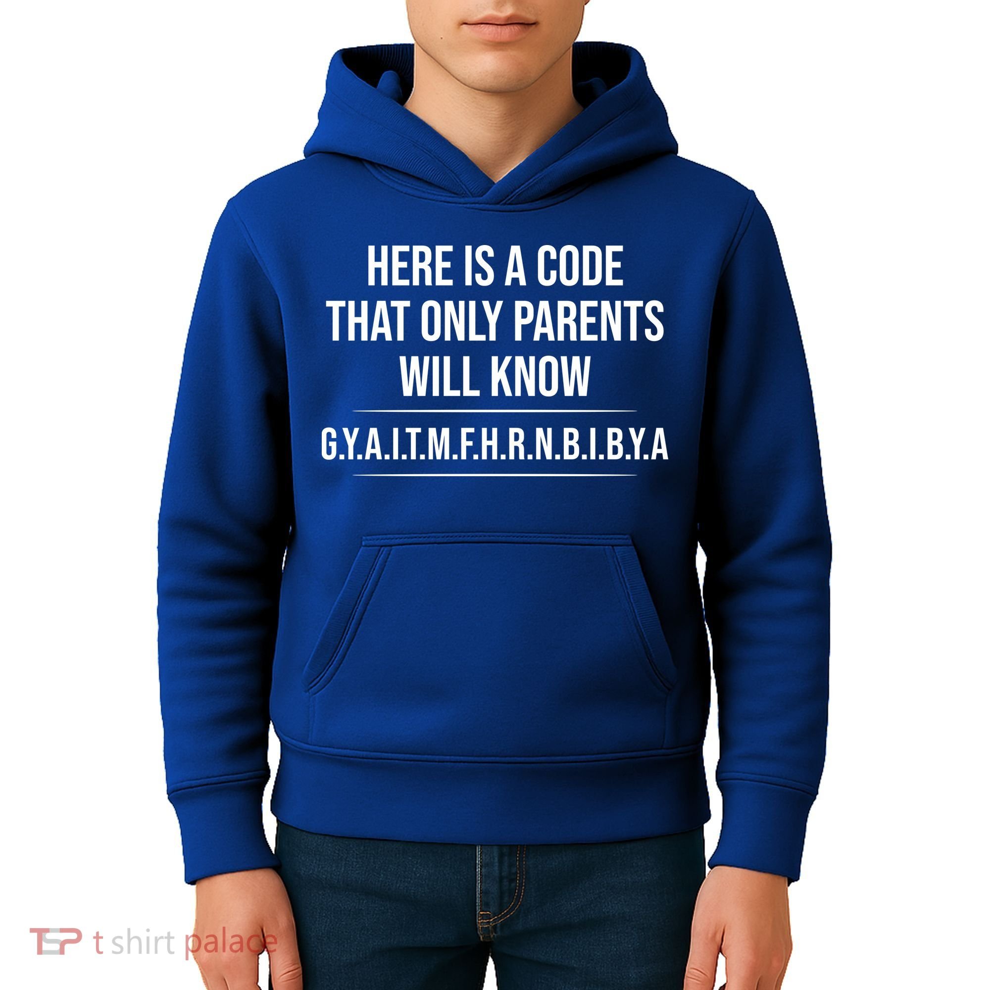 Here Is A Code That Only Parents Will Know Funny Letter Kids Hoodie