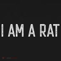 Halloween I Am A Rat Funny Rats Lover I Heart Rat T-Shirt thumb 7