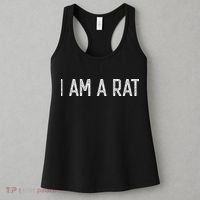 Halloween I Am A Rat Funny Rats Lover I Heart Rat Women's Tank Top thumb 3