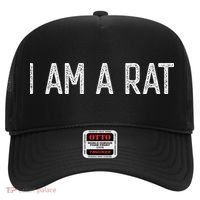 Halloween I Am A Rat Funny Rats Lover I Heart Rat Hat thumb 0