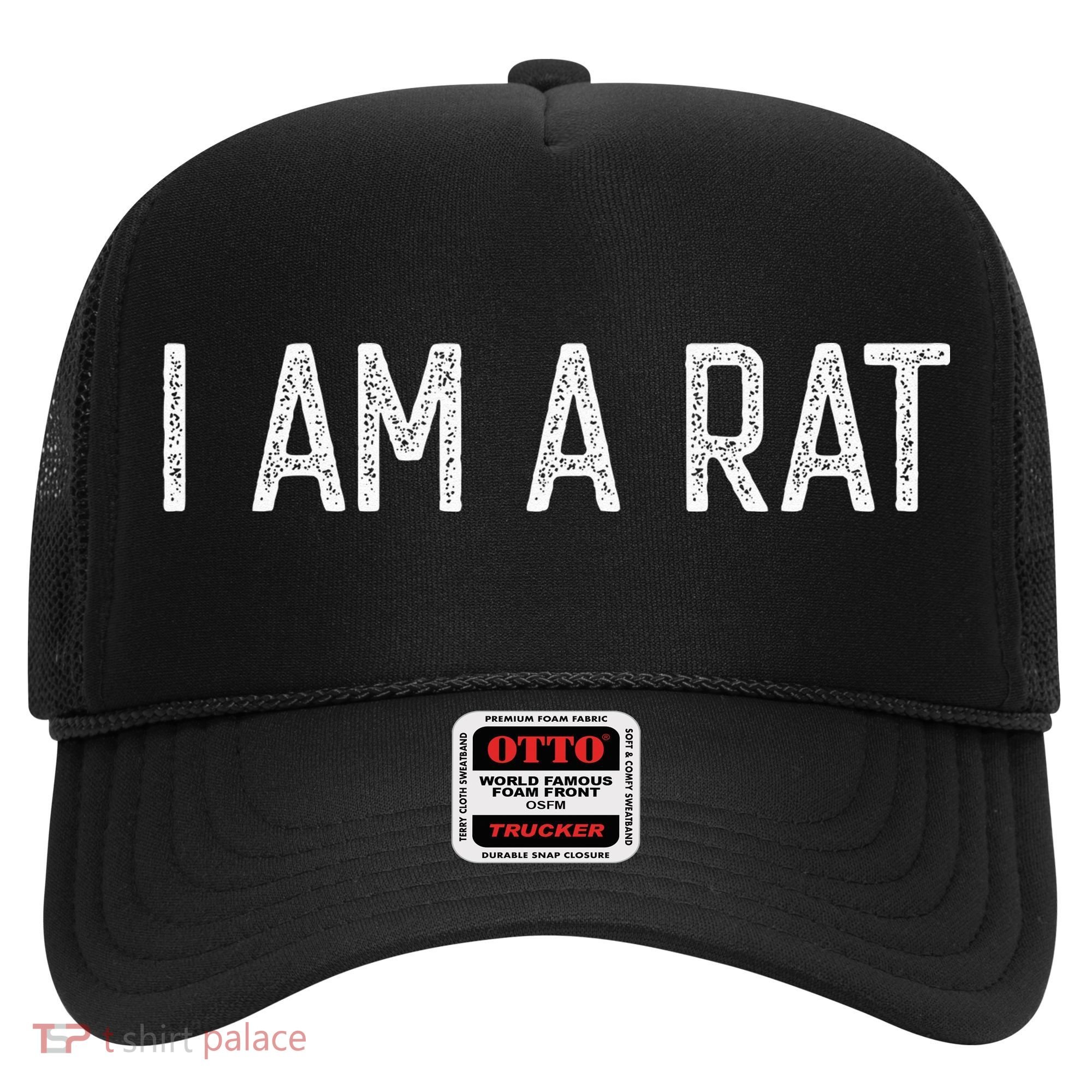 Halloween I Am A Rat Funny Rats Lover I Heart Rat Hat