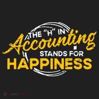 H In Accounting Stands For Happiness Accountant Accounting Beanie thumb 2