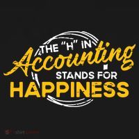 H In Accounting Stands For Happiness Accountant Accounting Baby Bodysuit thumb 2