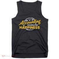 H In Accounting Stands For Happiness Accountant Accounting Tank Top thumb 0