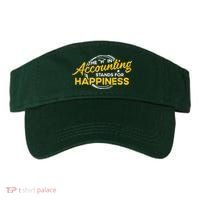 H In Accounting Stands For Happiness Accountant Accounting Visor thumb 0