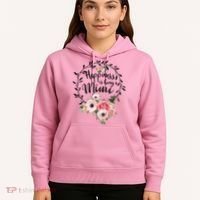 Happiness Is Being A Mimi Shirt Floral Hoodie thumb 5