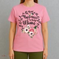 Happiness Is Being A Mimi Shirt Floral T-Shirt thumb 4