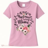 Happiness Is Being A Mimi Shirt Floral Women's T-Shirt thumb 0