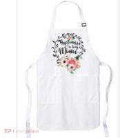 Happiness Is Being A Mimi Shirt Floral Apron thumb 0