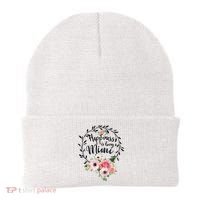 Happiness Is Being A Mimi Shirt Floral Beanie thumb 0