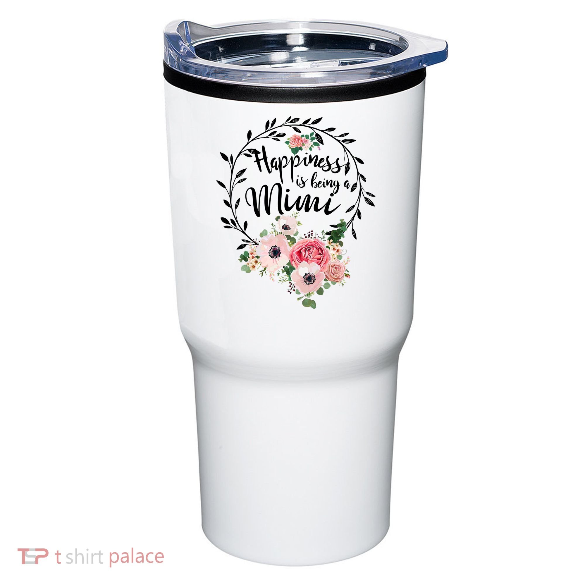 Happiness Is Being A Mimi Shirt Floral Tumbler