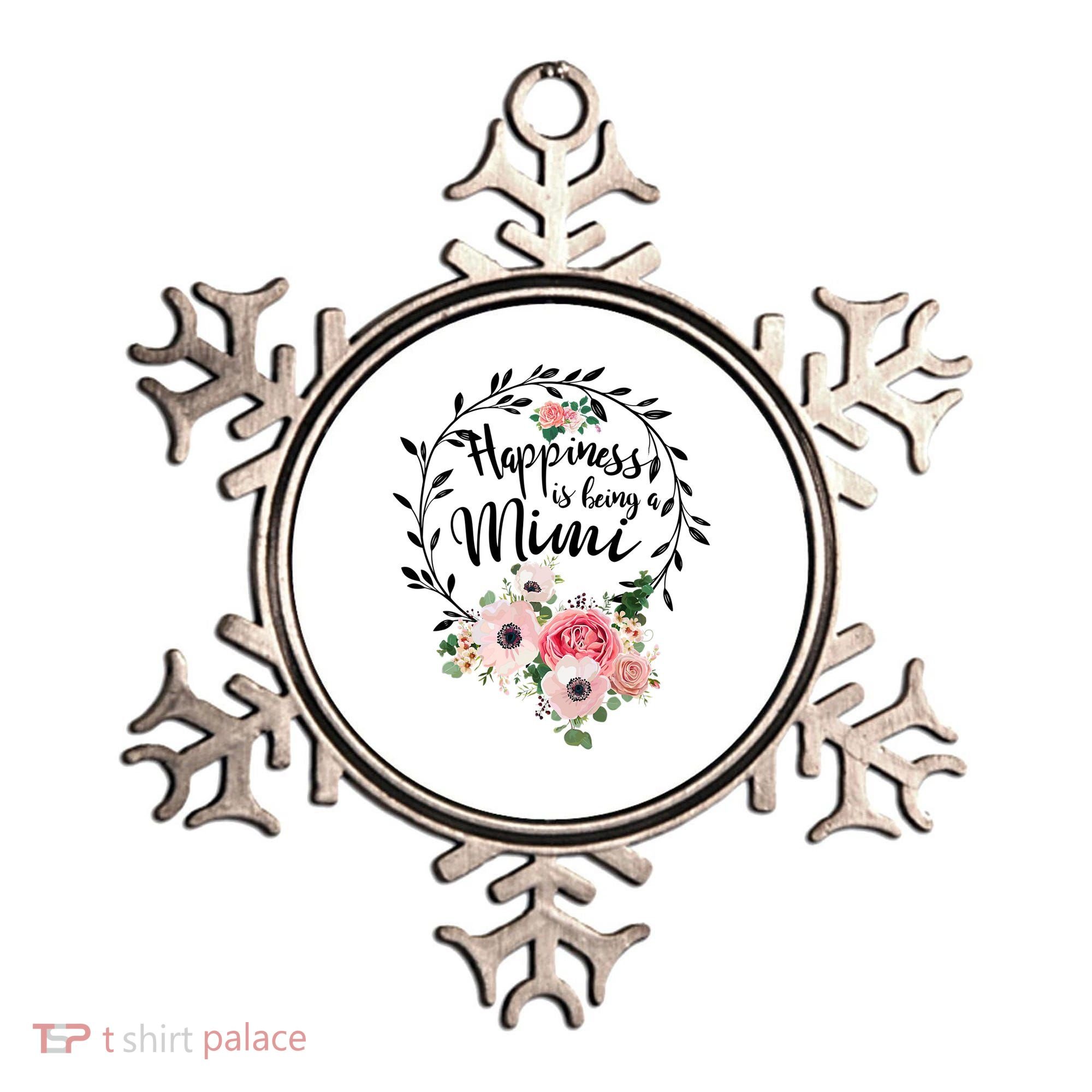 Happiness Is Being A Mimi Shirt Floral Ornament