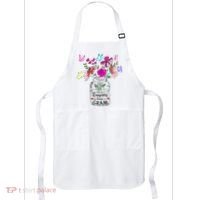 Happiness Is Being Gram Life Flower Art Gram MotherS Day Apron thumb 0