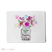 Happiness Is Being Gram Life Flower Art Gram MotherS Day Mousepad thumb 0