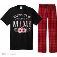 Happiness is being a Mimi Funny Mimi Mother's Day Pajama Set thumb 0