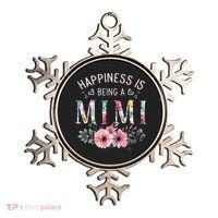 Happiness is being a Mimi Funny Mimi Mother's Day Ornament thumb 0