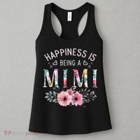 Happiness is being a Mimi Funny Mimi Mother's Day Women's Tank Top thumb 3