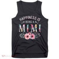 Happiness is being a Mimi Funny Mimi Mother's Day Tank Top thumb 0