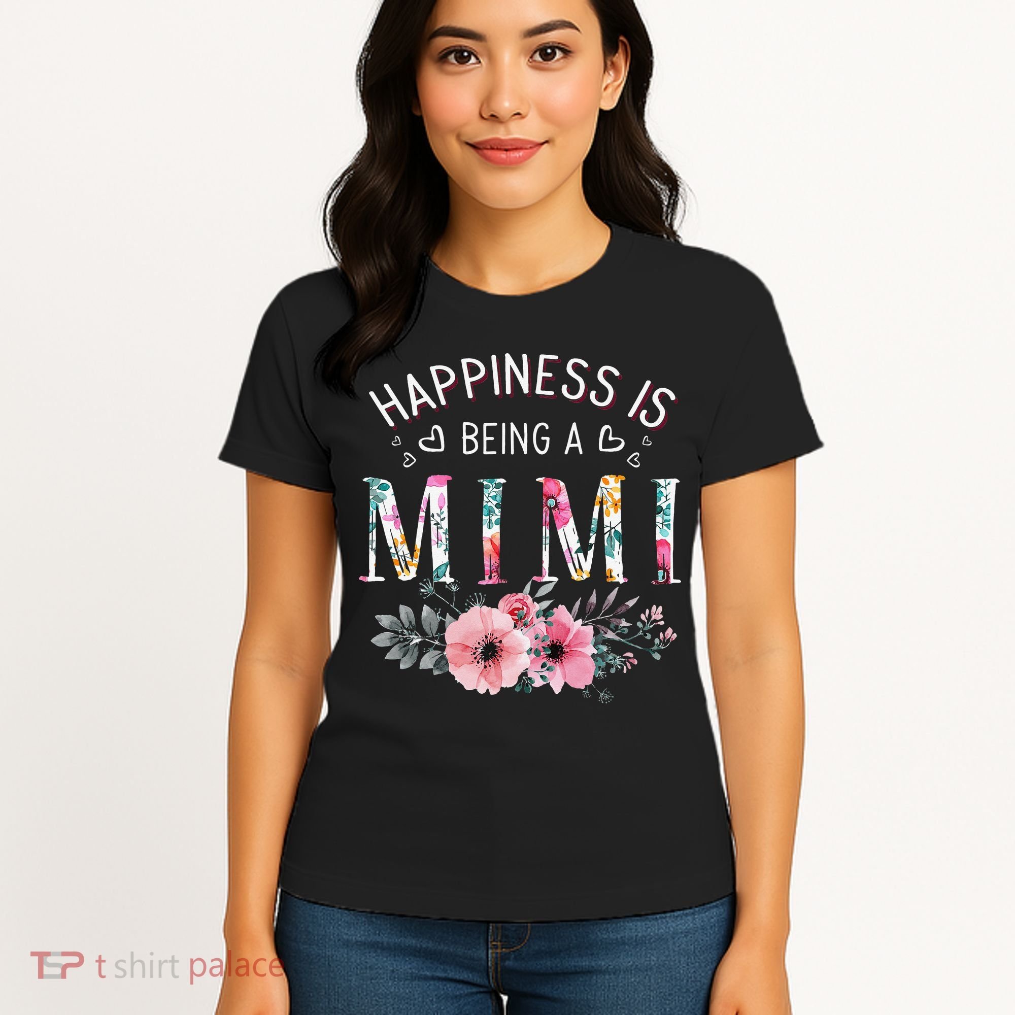 Happiness is being a Mimi Funny Mimi Mother's Day Women's T-Shirt