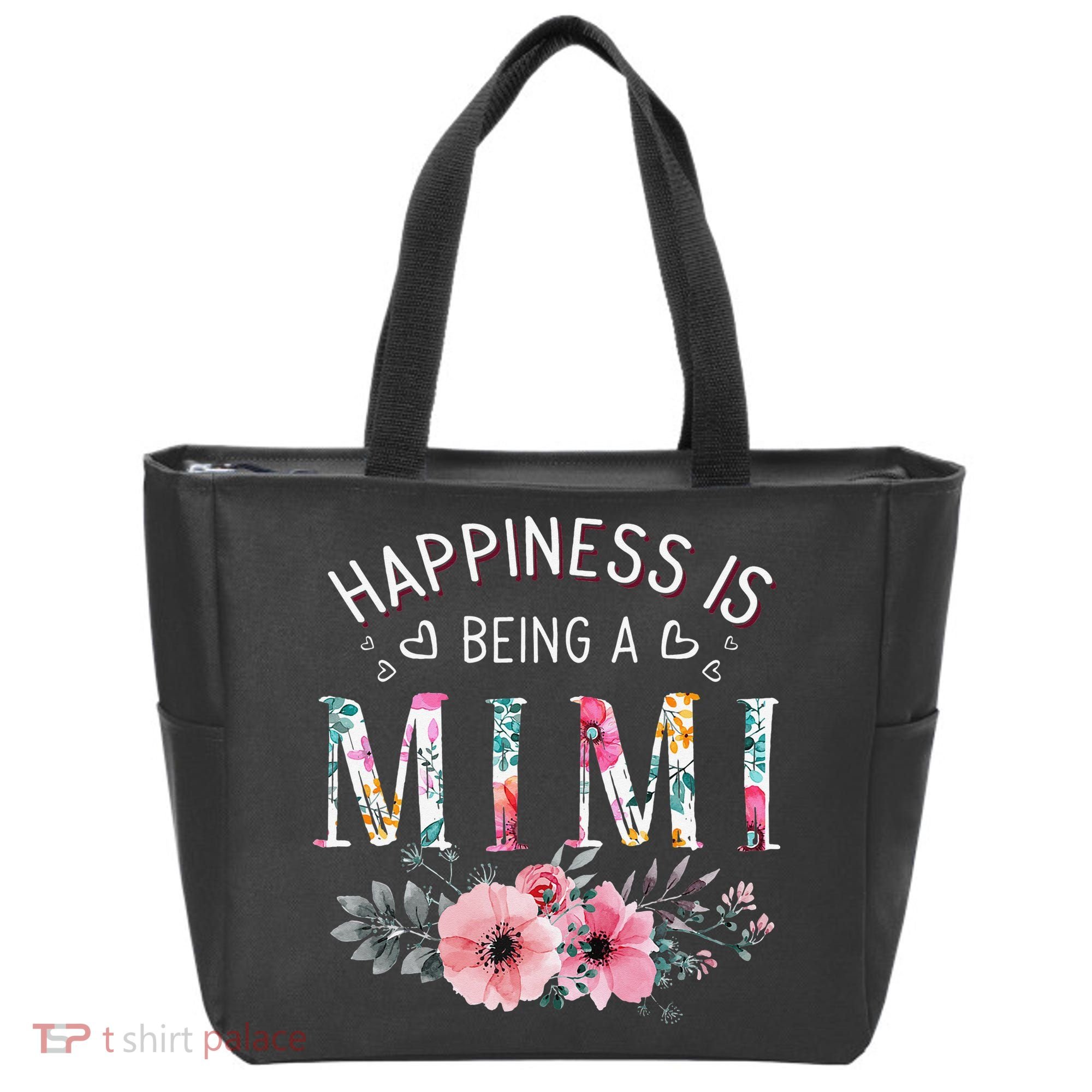 Happiness is being a Mimi Funny Mimi Mother's Day Tote Bag