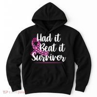 Had It Beat It Survivor Breast Cancer Hoodie thumb 0