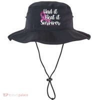 Had It Beat It Survivor Breast Cancer Bucket Hat thumb 0