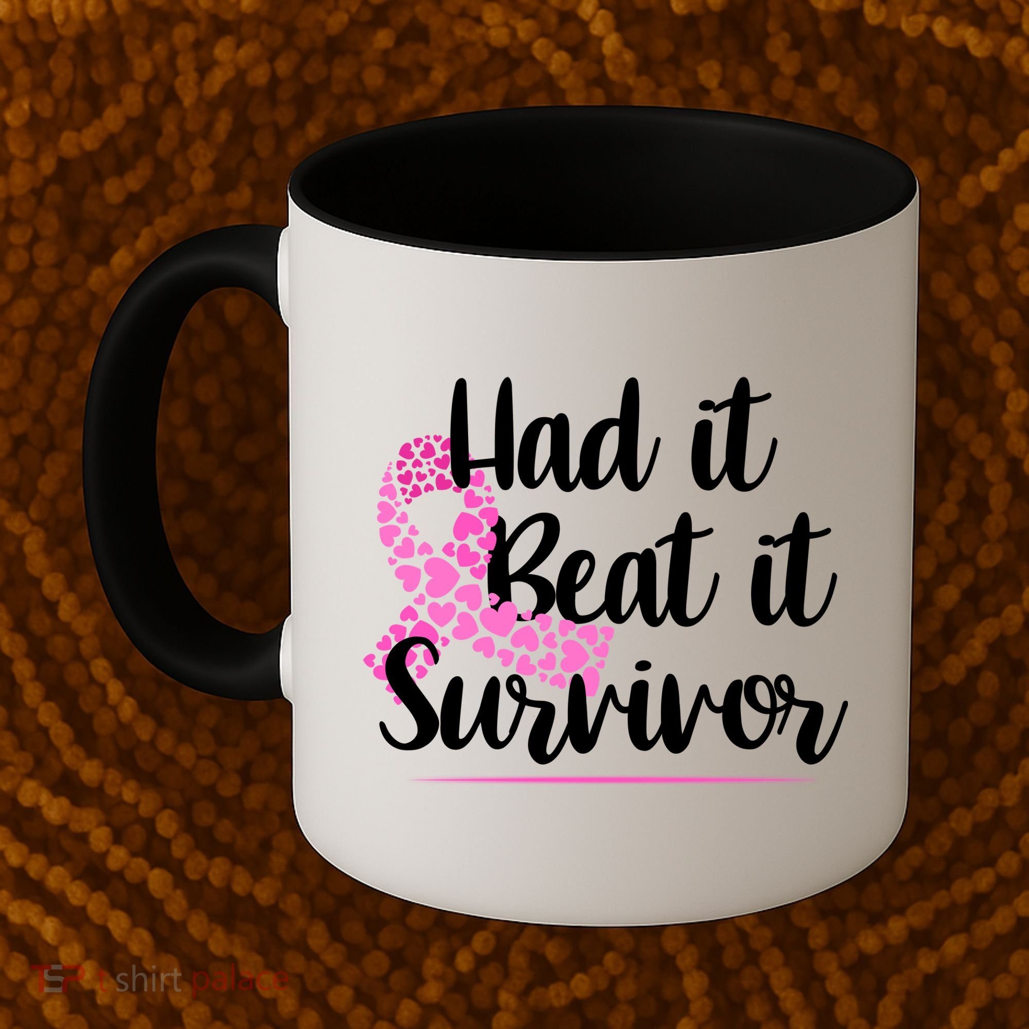 Had It Beat It Survivor Breast Cancer Coffee Mug