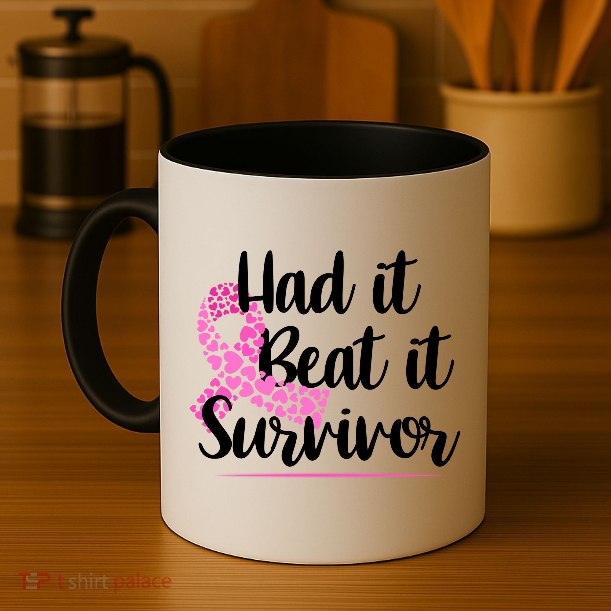 Had It Beat It Survivor Breast Cancer Coffee Mug