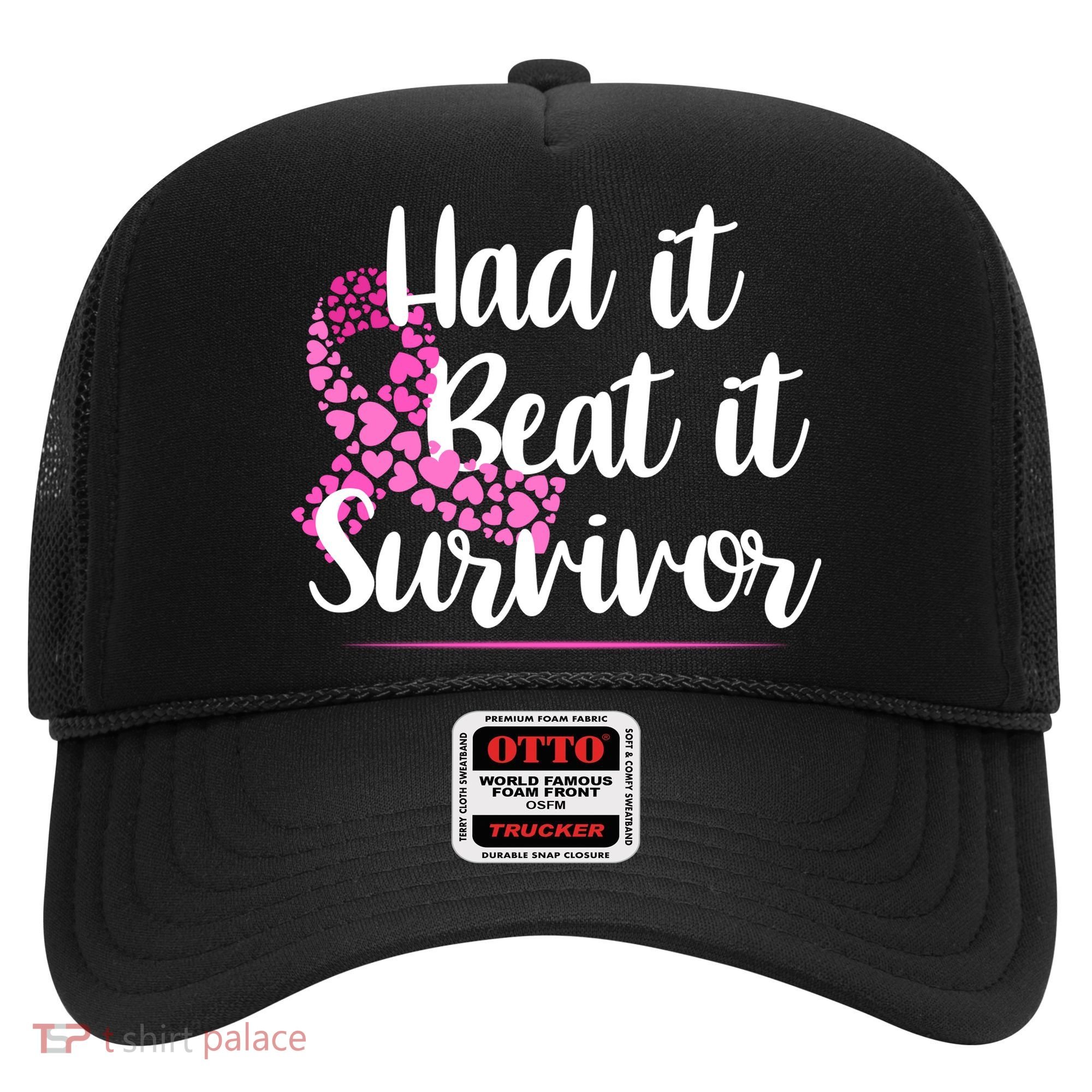 Had It Beat It Survivor Breast Cancer Hat