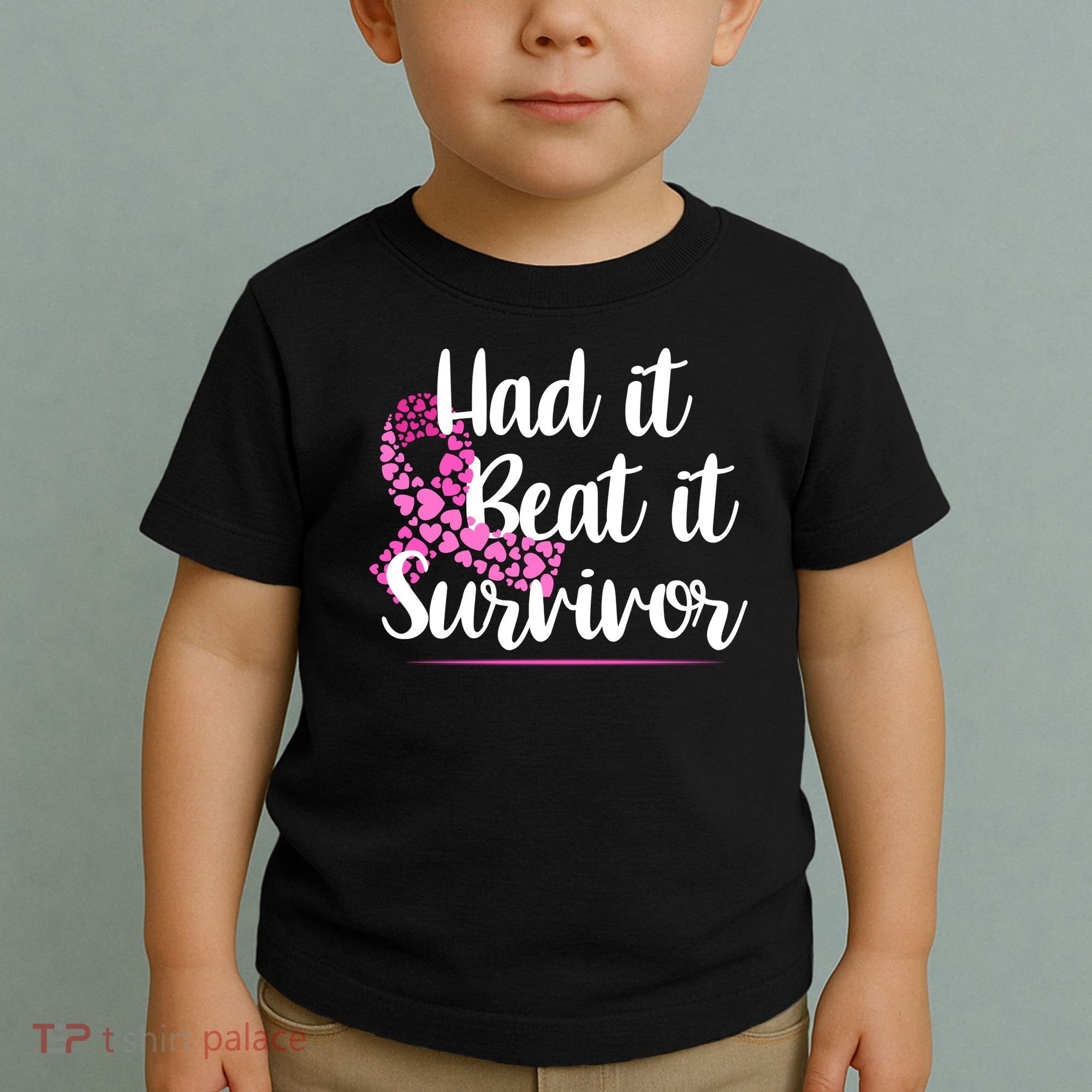Had It Beat It Survivor Breast Cancer Toddler T-Shirt