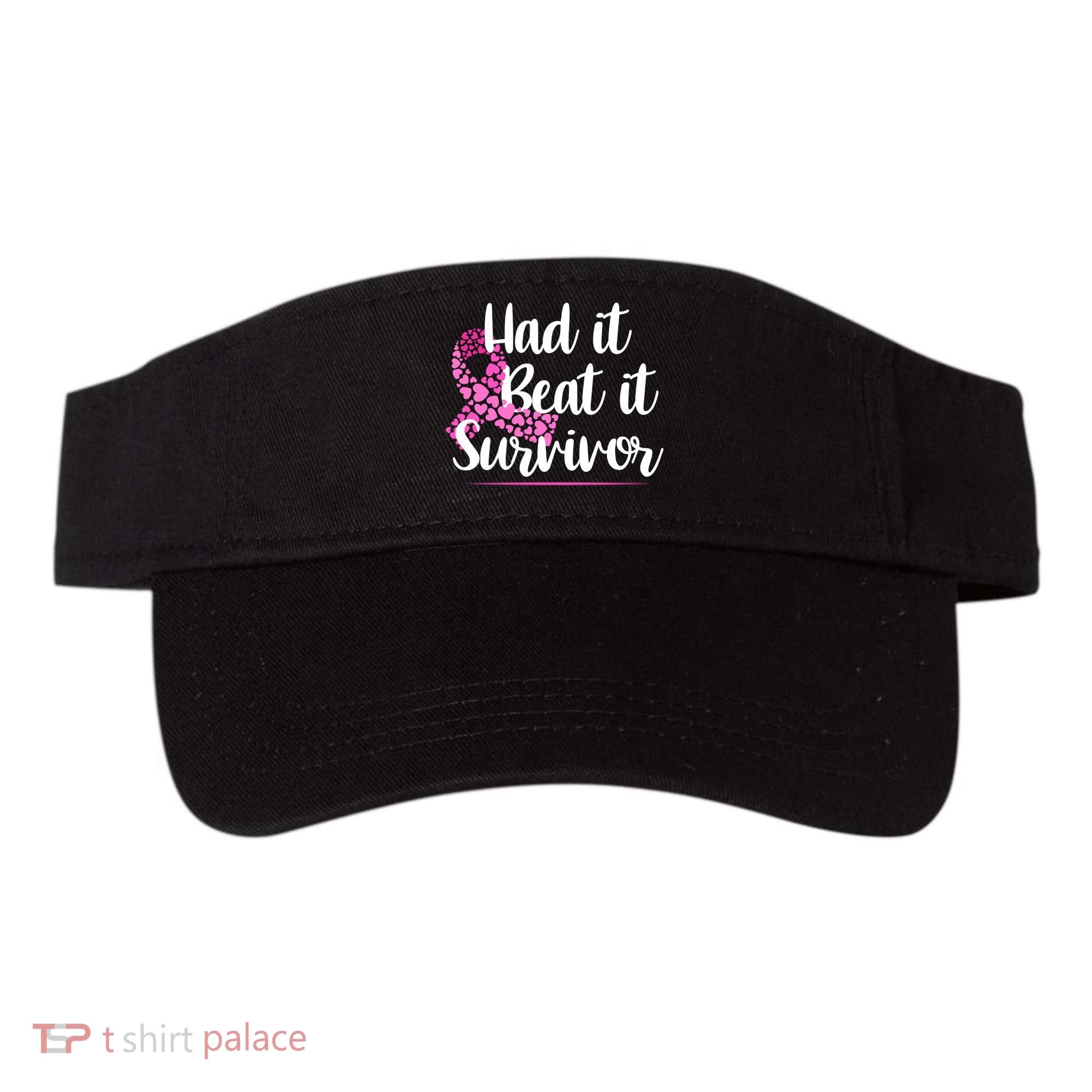 Had It Beat It Survivor Breast Cancer Visor