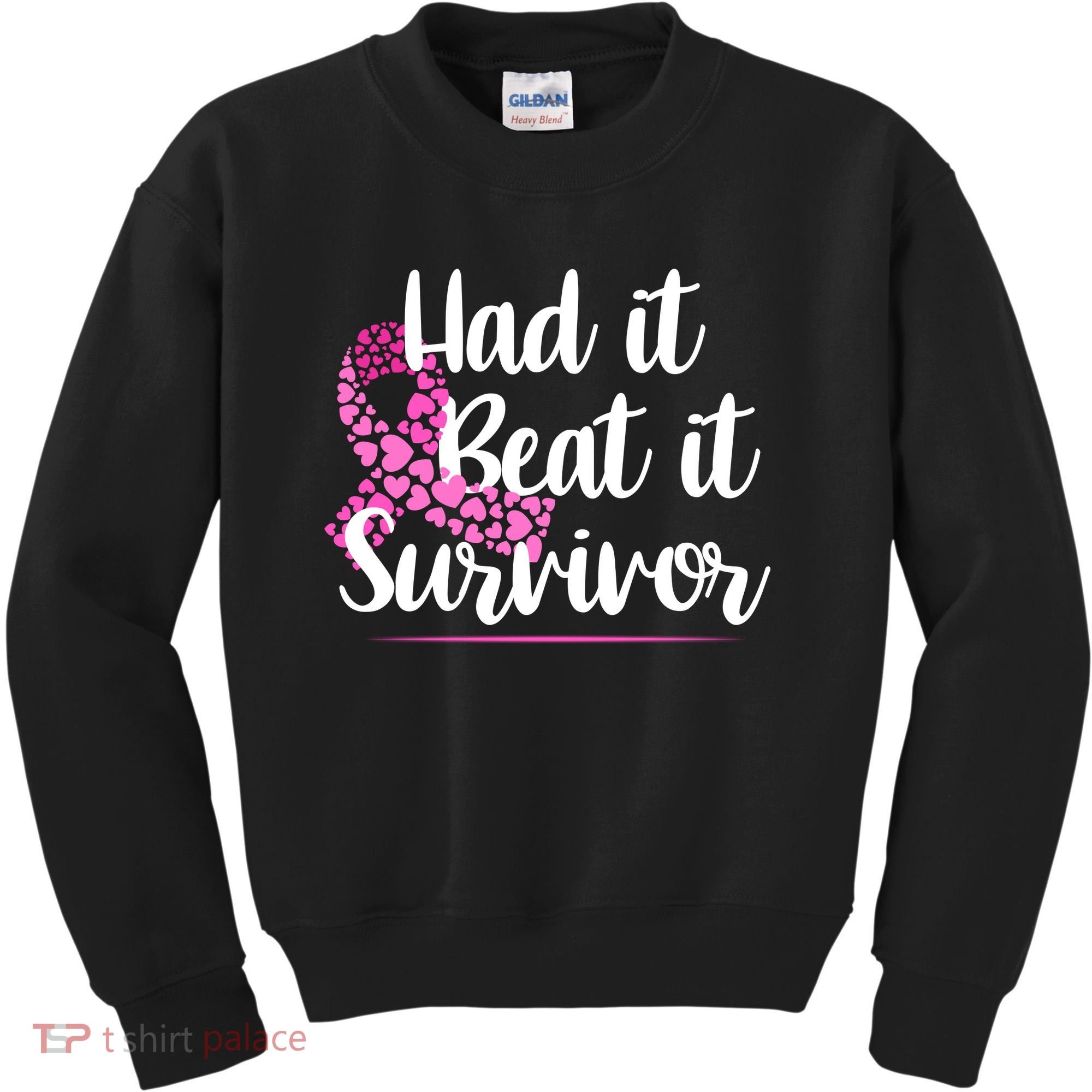 Had It Beat It Survivor Breast Cancer Kids Sweatshirt