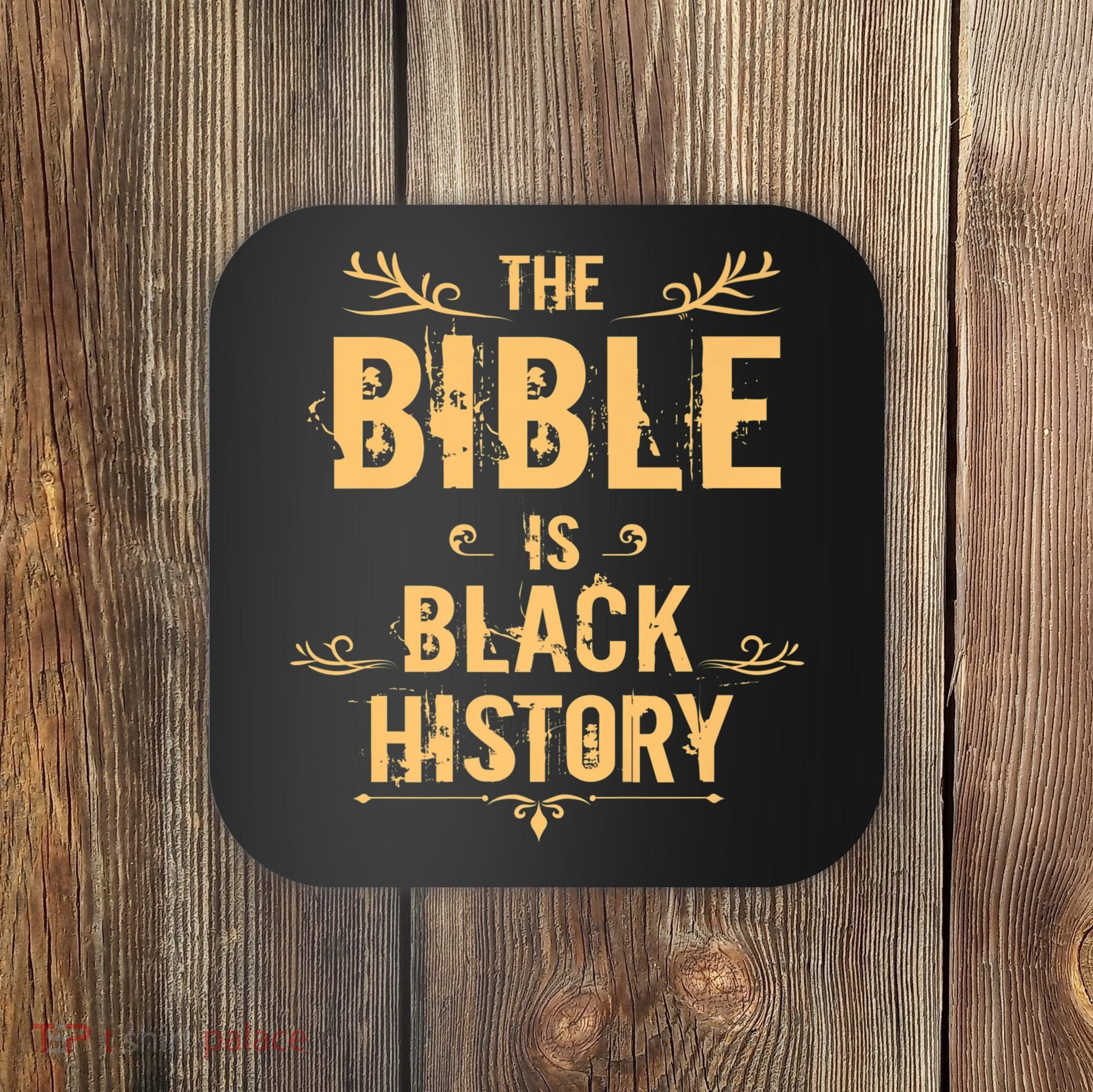 Hebrew Israelite Clothing Bible Black History Gift Premium Coaster