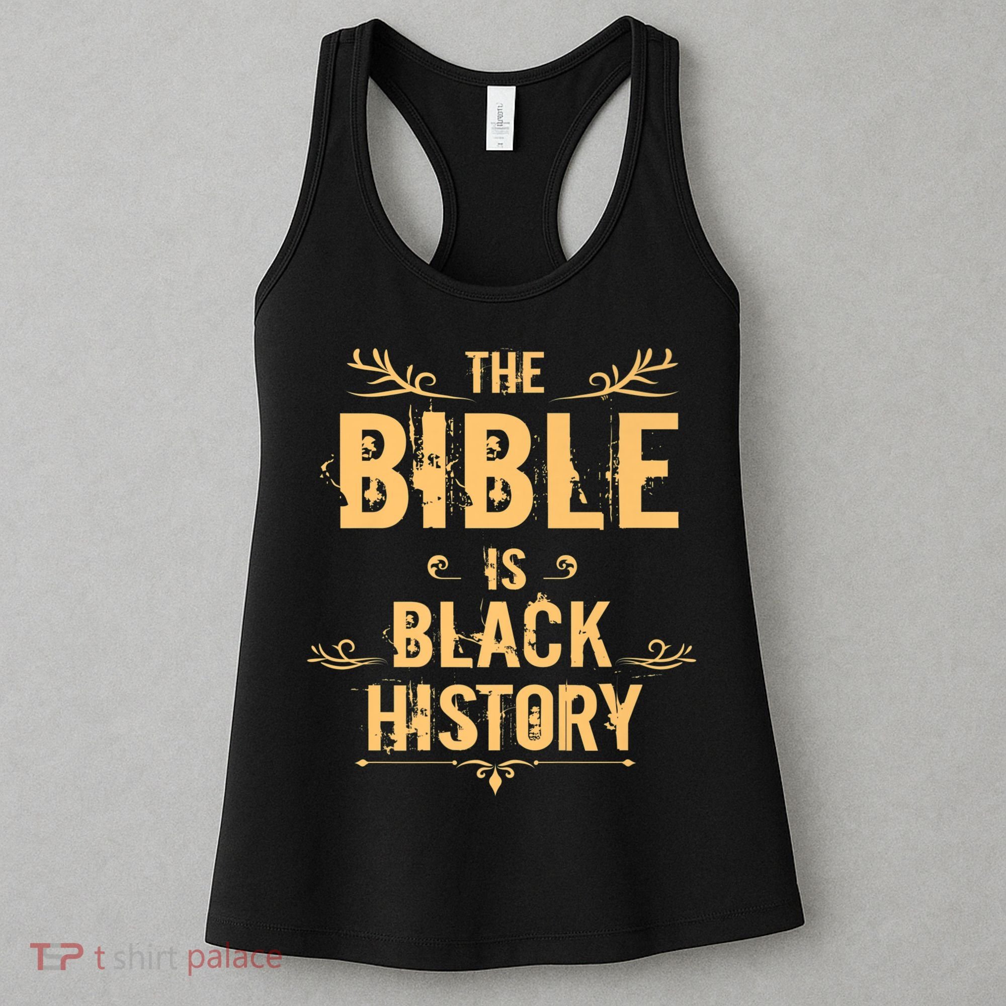 Hebrew Israelite Clothing Bible Black History Gift Premium Women's Tank Top