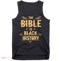 Hebrew Israelite Clothing Bible Black History Gift Premium Tank Top thumb 0