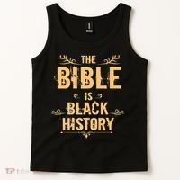 Hebrew Israelite Clothing Bible Black History Gift Premium Tank Top thumb 2