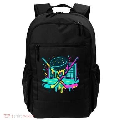 Hockey Ice Cream Drip Backpack