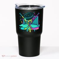 Hockey Ice Cream Drip Tumbler thumb 0
